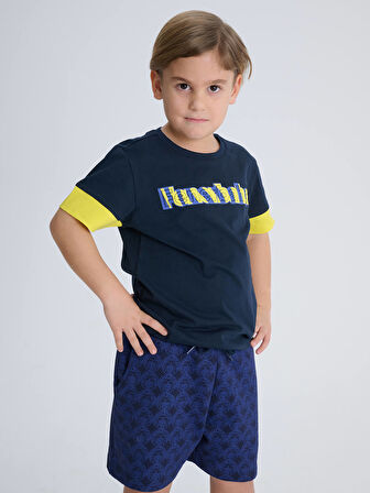 ÇOCUK TRIBUN ÇUBUKLU FENERBAHÇE TSHIR