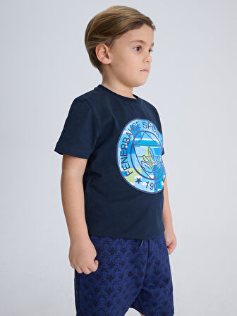 ÇOCUK TRIBUN KAMUFLAJ LOGOLU TSHIRT
