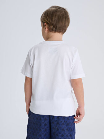 ÇOCUK TRIBUN LOGO DETAYLI TSHIRT