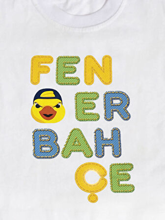 BEBEK YELLOW FENERBAHÇE TSHIRT
