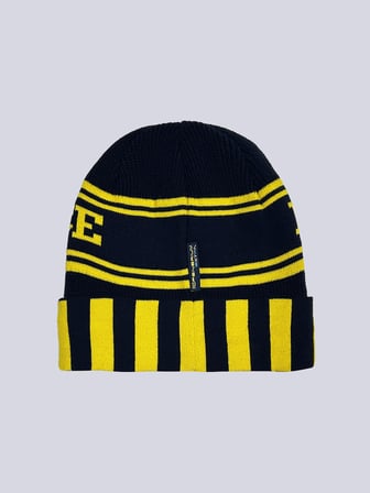 Fenerbahçe Sarı Lacivert Çubuklu Unisex Bere