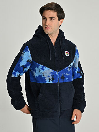 ERKEK TRIBUN KAMUFLAJLI PELUŞ SWEAT