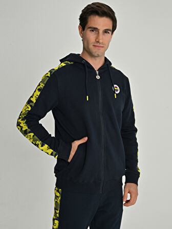 ERKEK TRIBUN KAMUFLAJ DETAYLI SWEAT