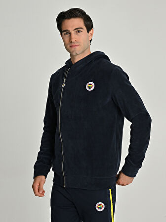 ERKEK TRIBUN FERMUAR DETAYLI SWEAT