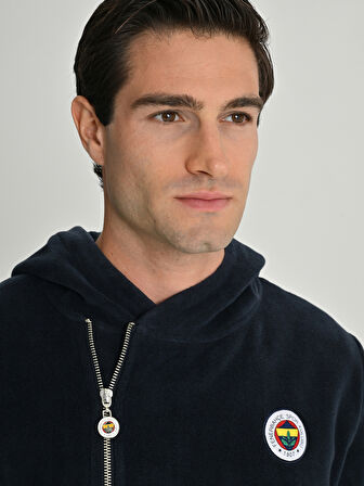 ERKEK TRIBUN FERMUAR DETAYLI SWEAT