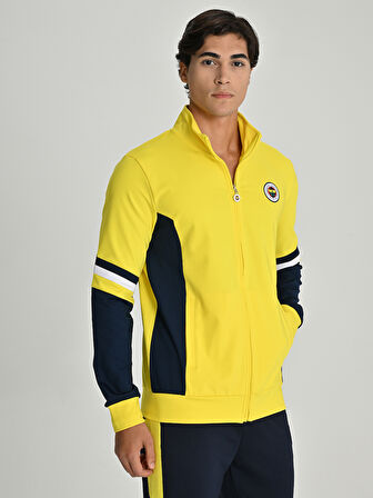 ERKEK TRIBUN DİYAGONAL DETAYLI SWEAT