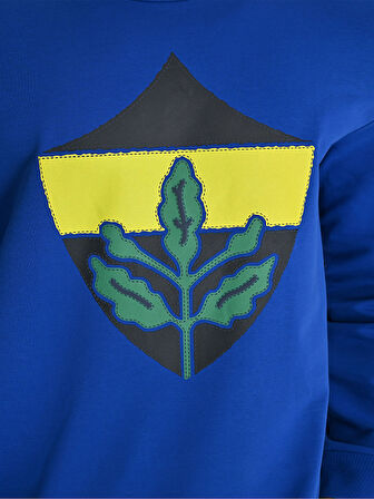 ERKEK TRIBUN SARI LACİVERT BASIC SWEA