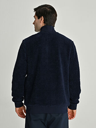 Fenerbahçe S.K. 25/26 Tribün Çubuklu Çift Taraflı Erkek Peluş Ceket