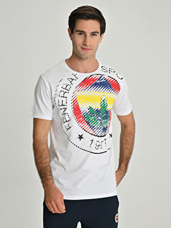 ERKEK TRIBUN 6 RENK LOGOLU TSHIRT