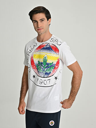 ERKEK TRIBUN 6 RENK LOGOLU TSHIRT