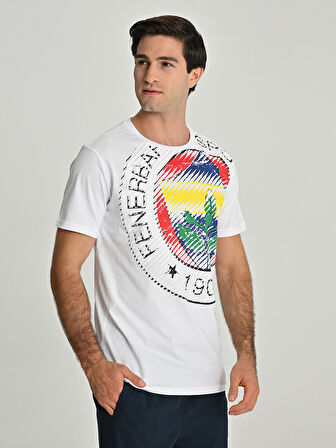 ERKEK TRIBUN 6 RENK LOGOLU TSHIRT