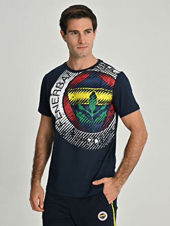 ERKEK TRIBUN 6 RENK LOGOLU TSHIRT