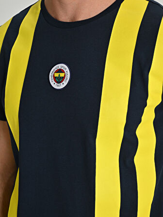 ERKEK TRIBUN ÇUBUK DETAYLI TSHIRT