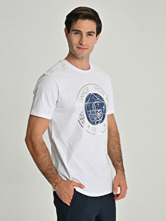 ERKEK TRIBUN VARAK LOGOLU TSHIRT