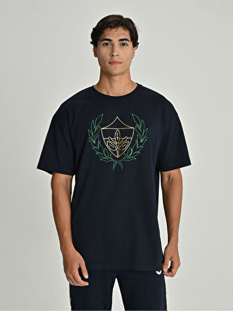 ERKEK KOLEJ ÇELENK LOGOLU TSHIRT