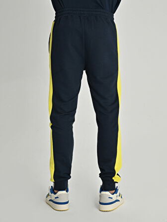 ERKEK KOLEJ SARI LACİVERT LOGOLU TEK 