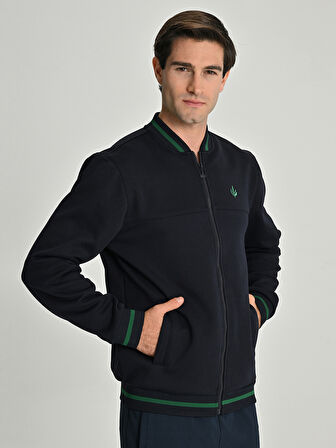 ERKEK TREND BOMBER PALAMUT SWEAT