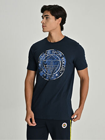 ERKEK TREND VARAK DETAYLI TSHIRT