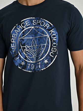 ERKEK TREND VARAK DETAYLI TSHIRT