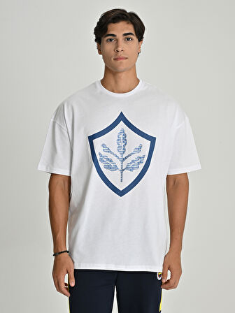 ERKEK TREND PARLAK BASKI TSHIRT