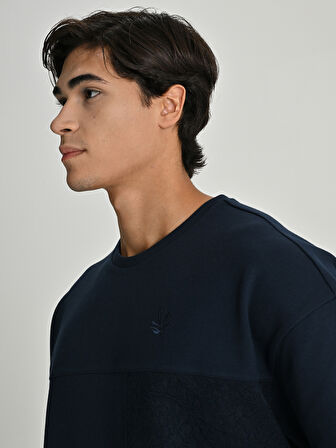 ERKEK TREND PALAMUT PATTERN TSHIRT