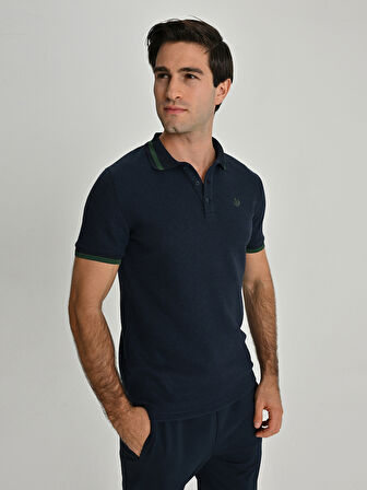 ERKEK TREND NAKIŞ PALAMUTLU POLO