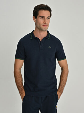 ERKEK TREND NAKIŞ PALAMUTLU POLO