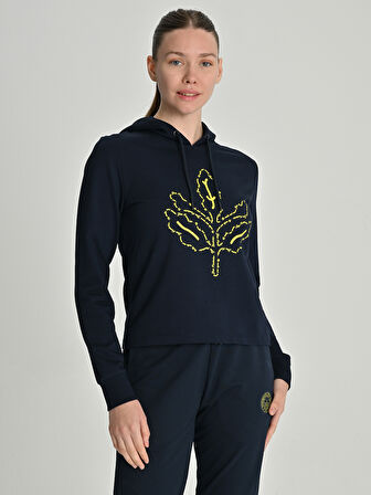 KADIN TRIBUN MARŞLI PALAMUT SWEAT