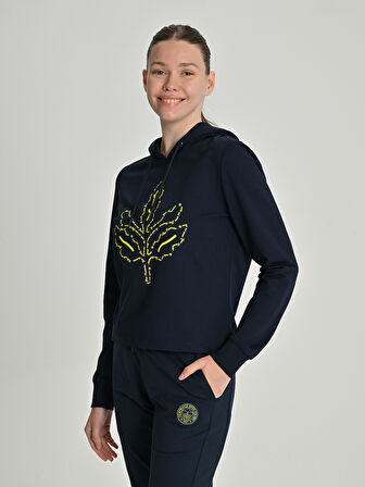 KADIN TRIBUN MARŞLI PALAMUT SWEAT