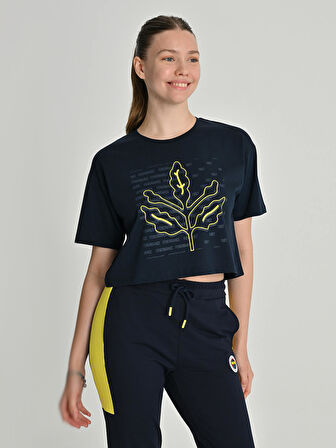 KADIN TRIBUN MARŞLI PALAMUT TSHIRT