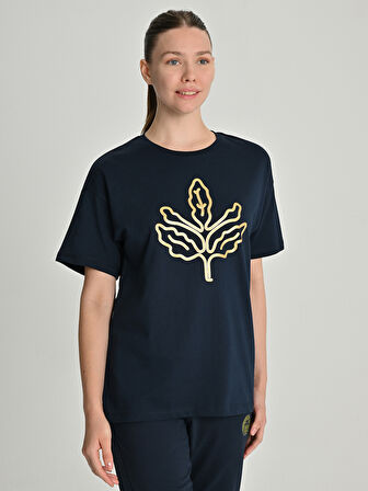 KADIN TREND GOLD PALAMUT TSHIRT