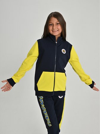 ÇOCUK TRIBUN YAPBOZ DETAYLI SWEAT