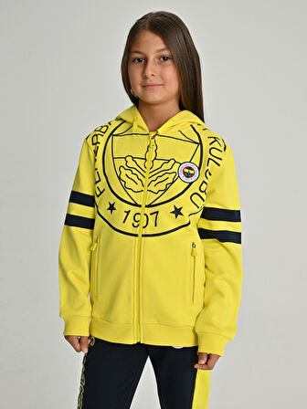 ÇOCUK TRIBUN TEK RENK LOGOLU SWEAT