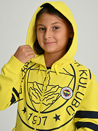 ÇOCUK TRIBUN TEK RENK LOGOLU SWEAT