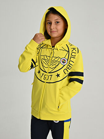 ÇOCUK TRIBUN TEK RENK LOGOLU SWEAT