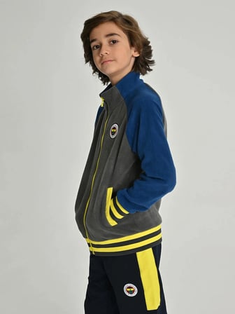 ÇOCUK TRIBUN REGLAN KOL DETAYLI SWEAT