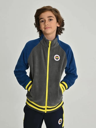 ÇOCUK TRIBUN REGLAN KOL DETAYLI SWEAT
