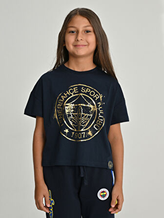 ÇOCUK TRIBUN GOLD LOGOLU TSHIRT