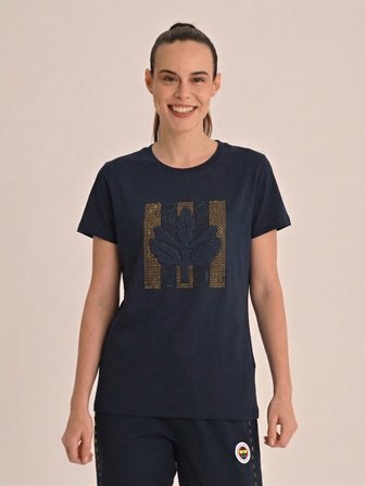 KADIN TRIBUN TAŞ BASKILI TSHIRT