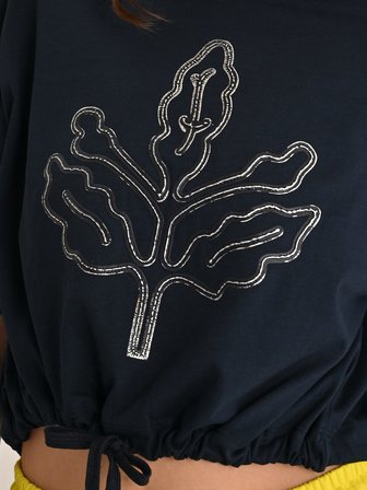 KADIN TREND HOLOGRAM BASKI TSHIRT