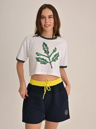 KADIN TREND YEŞİL PALAMUTLU TSHIRT