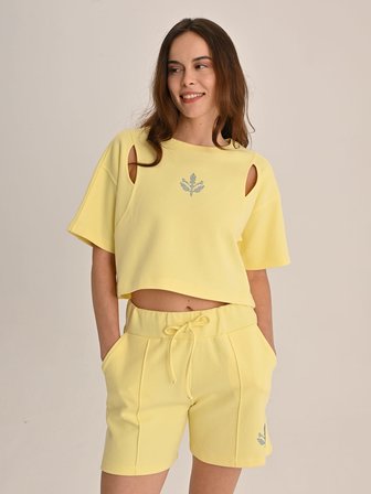 KADIN TREND TAŞ BASKILI TSHIRT