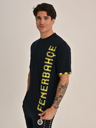 ERKEK TRIBUN NAKIŞ EFEKTLİ TSHIRT