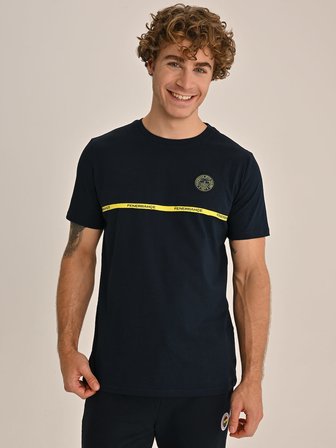 ERKEK TRIBUN BİYE DETAYLI TSHIRT