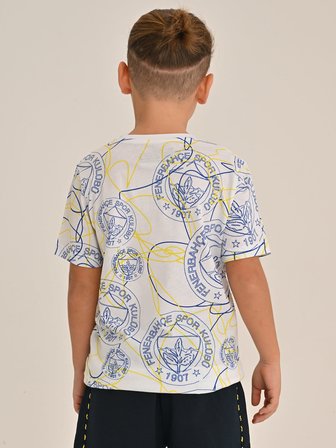 ÇOCUK TRIBUN LOGO PATTERNLİ TSHIRT