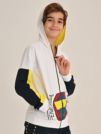 ÇOCUK TRIBUN ALTI RENK LOGOLU SWEAT