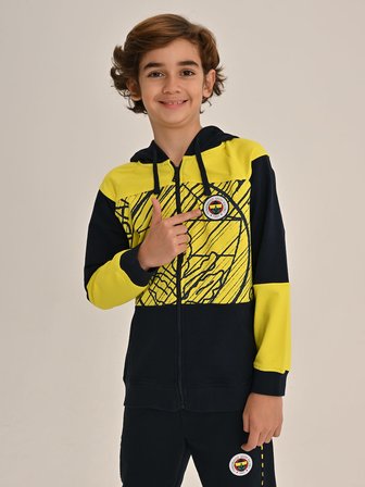ÇOCUK TRIBUN BRUSH DETAYLI SWEAT