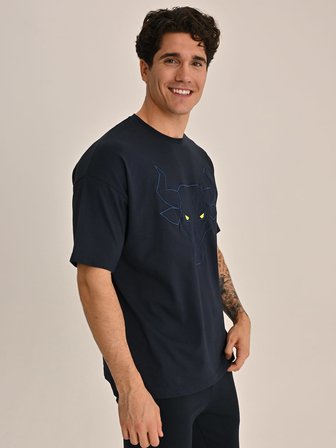 ERKEK TRIBUN BOĞA TSHIRT