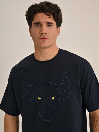ERKEK TRIBUN BOĞA TSHIRT