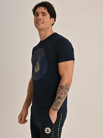 ERKEK TRIBUN ALTIN PALAMUTLU TSHIRT